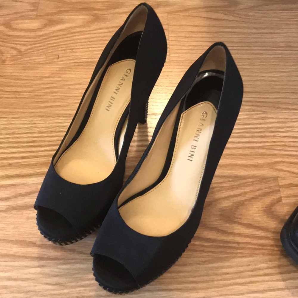 Gianni Bini Heels, Black, Size 7.5